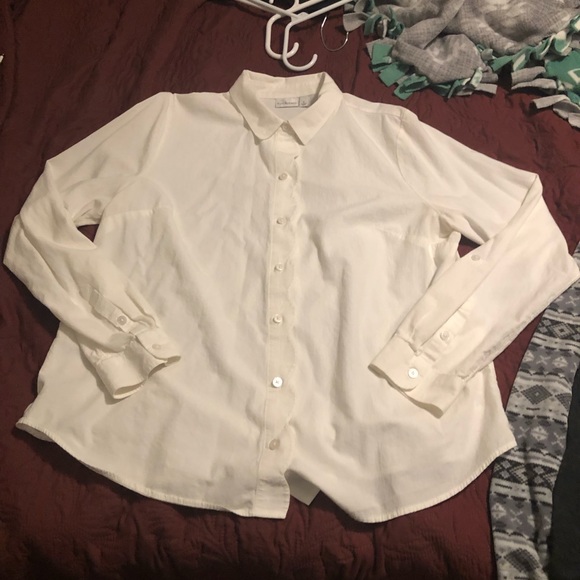 Kim Rogers Button Down Top - Picture 1 of 2